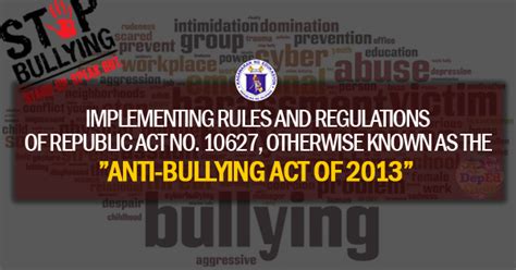 republic act bullying|Evaluating the Anti.